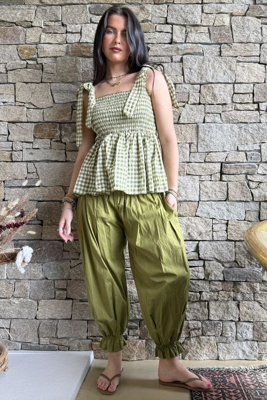 Paloma Bloomer Pant Olive